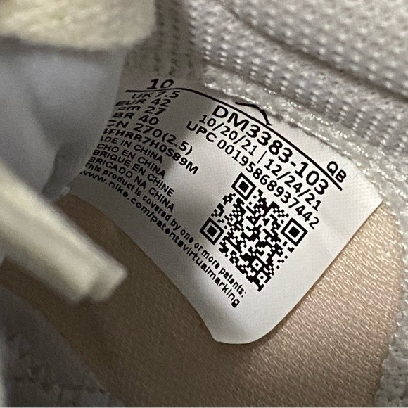 Jordan Series .05 White/Phantom/Green Strike Dear Studio Low Top Sneakers - Picture 9 of 11